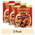 thumbnail image 1 of (3 pack) HORMEL Beef Tamales in Chili Sauce, Shelf Stable, 28 oz Steel Can, 1 of 13