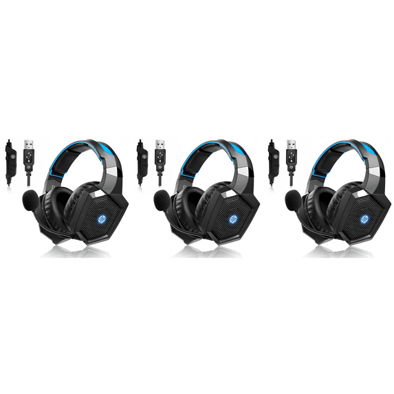 (1 pack) HP Stereo Gaming Headset W Mic for PC/Mac/Laptop H320