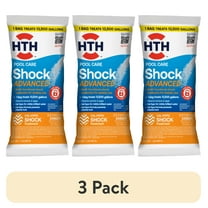 (3 pack) HTH Pool Care Shock Advanced — Granules, 1 lb — Pool Shock Treatment for Weekly Use