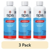 (3 pack) HTH Spa Care Pool & Spa Defoamer, Foam Reducer, Liquid, 14 oz Pool Chemical