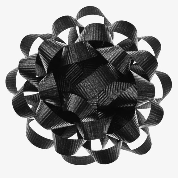 (3 pack) Hallmark Gift Bow (Black)