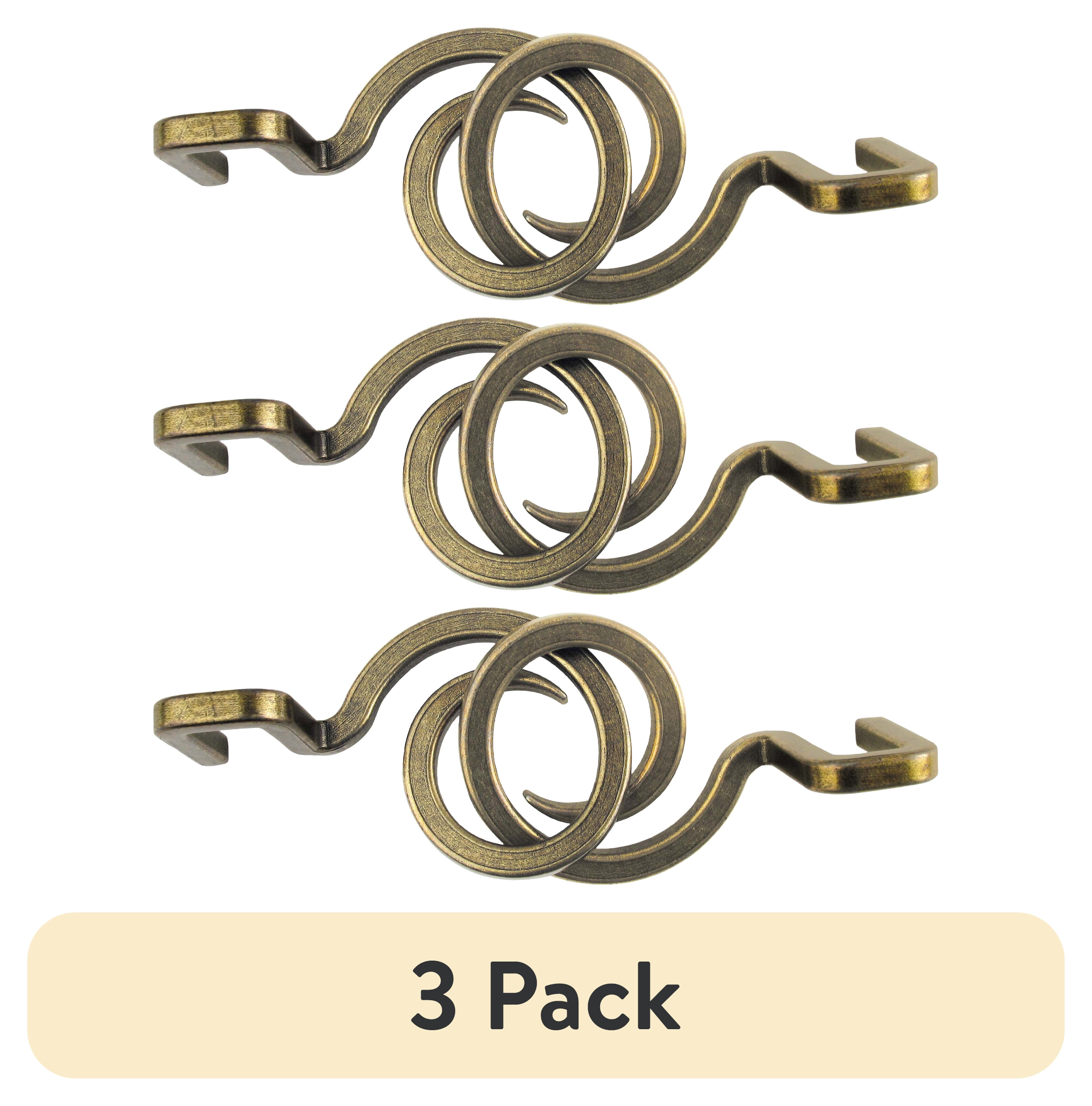 (3 pack) Hanayama Level 1 Cast Puzzle, Hook, Brain Teaser, Board Game