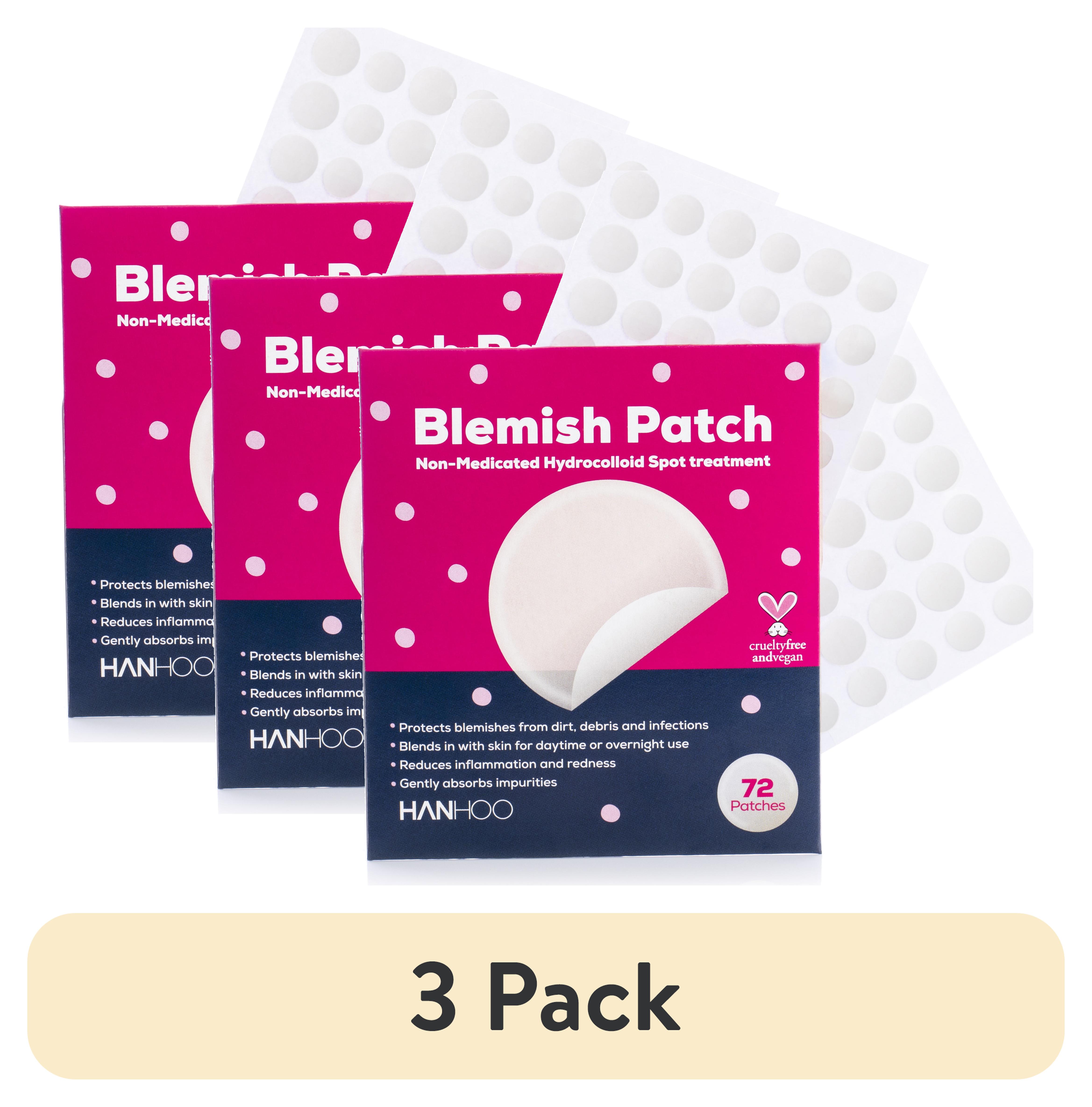 (3 pack) Hanhoo Blemish Patch for Surface Pimples, 72 Count - Walmart.com