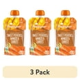 thumbnail interactive-video image 1 of (3 pack) Happy Baby Organics Clearly Crafted, Stage 2, Sweet Potatoes Mangos & Carrots Organic Baby Food, 4 oz Pouch, 1 of 10