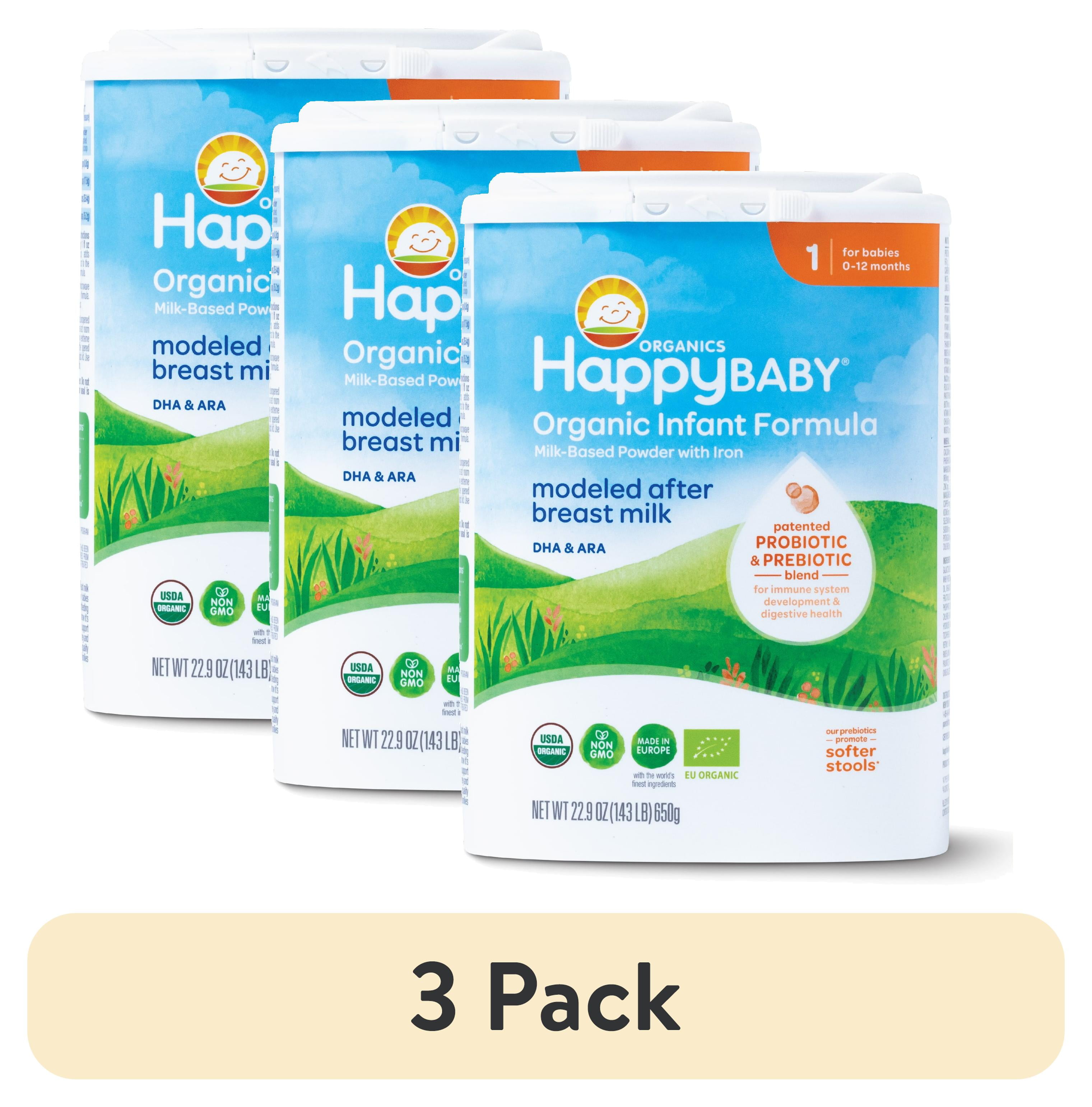 Free Shipping! Happy Baby Organic Infant Formula Stage 1, oz