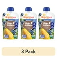 thumbnail image 1 of (3 pack) Happy Tot Organics Fiber & Protein Stage 4, Pears Blueberries & Spinach Organic Tot Food, 4 oz Pouch, 1 of 10