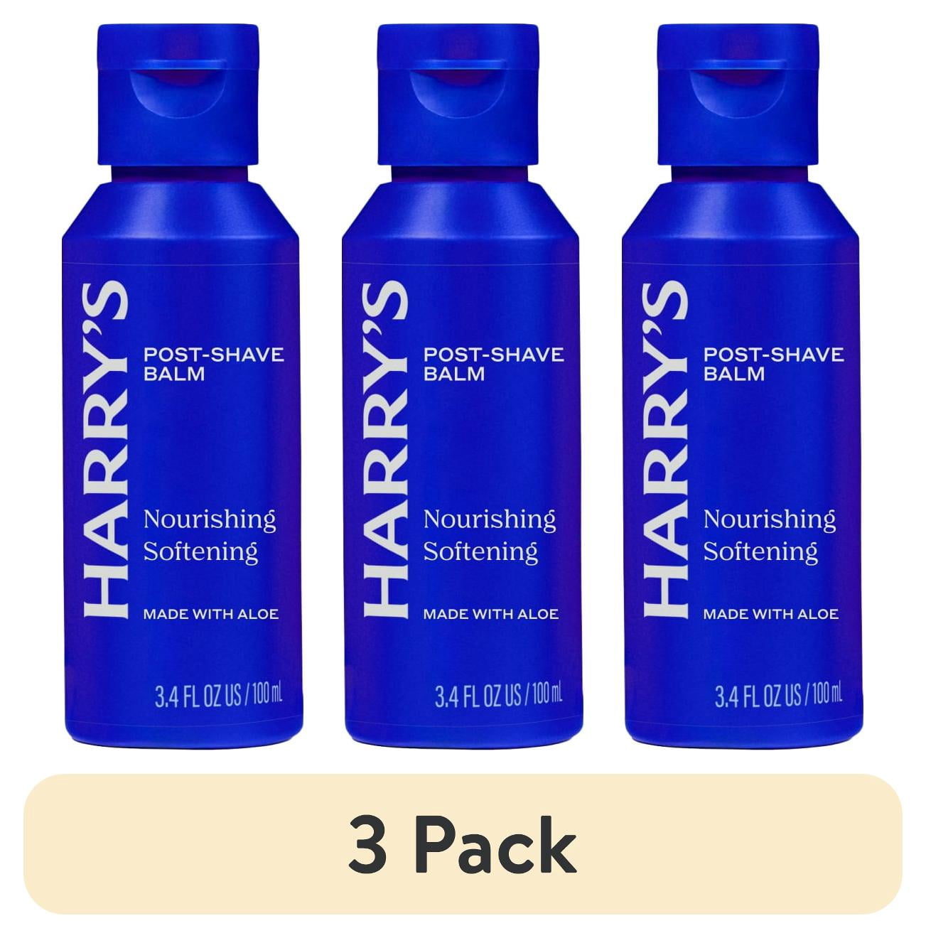 (3 pack) Harry's Men's Post-Shave Balm with Aloe, 3.4 fl oz