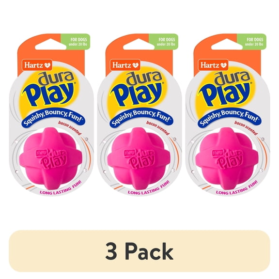 Hartz Dura Play Ball Natural Latex Dog Toy