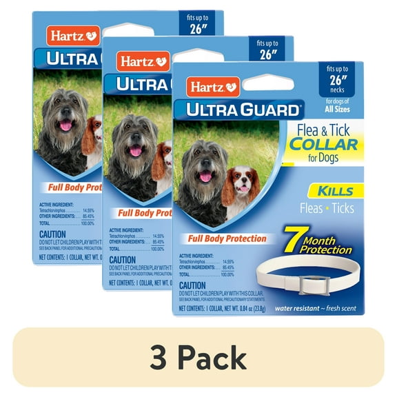 Hartz UltraGuard Flea & Tick Collar for Dogs and Puppies, 7 months Protection, 1ct