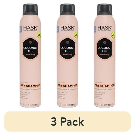 (3 pack) Hask Monoi Coconut Nourishing Dry Shampoo, 4.3 oz