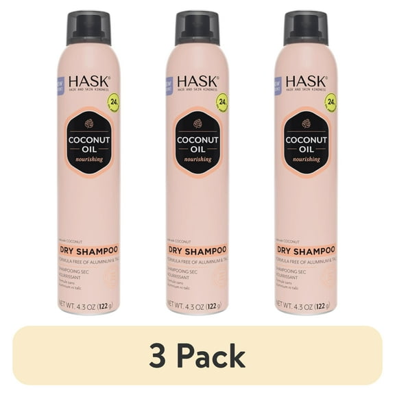 (3 pack) Hask Monoi Coconut Nourishing Dry Shampoo, 4.3 oz