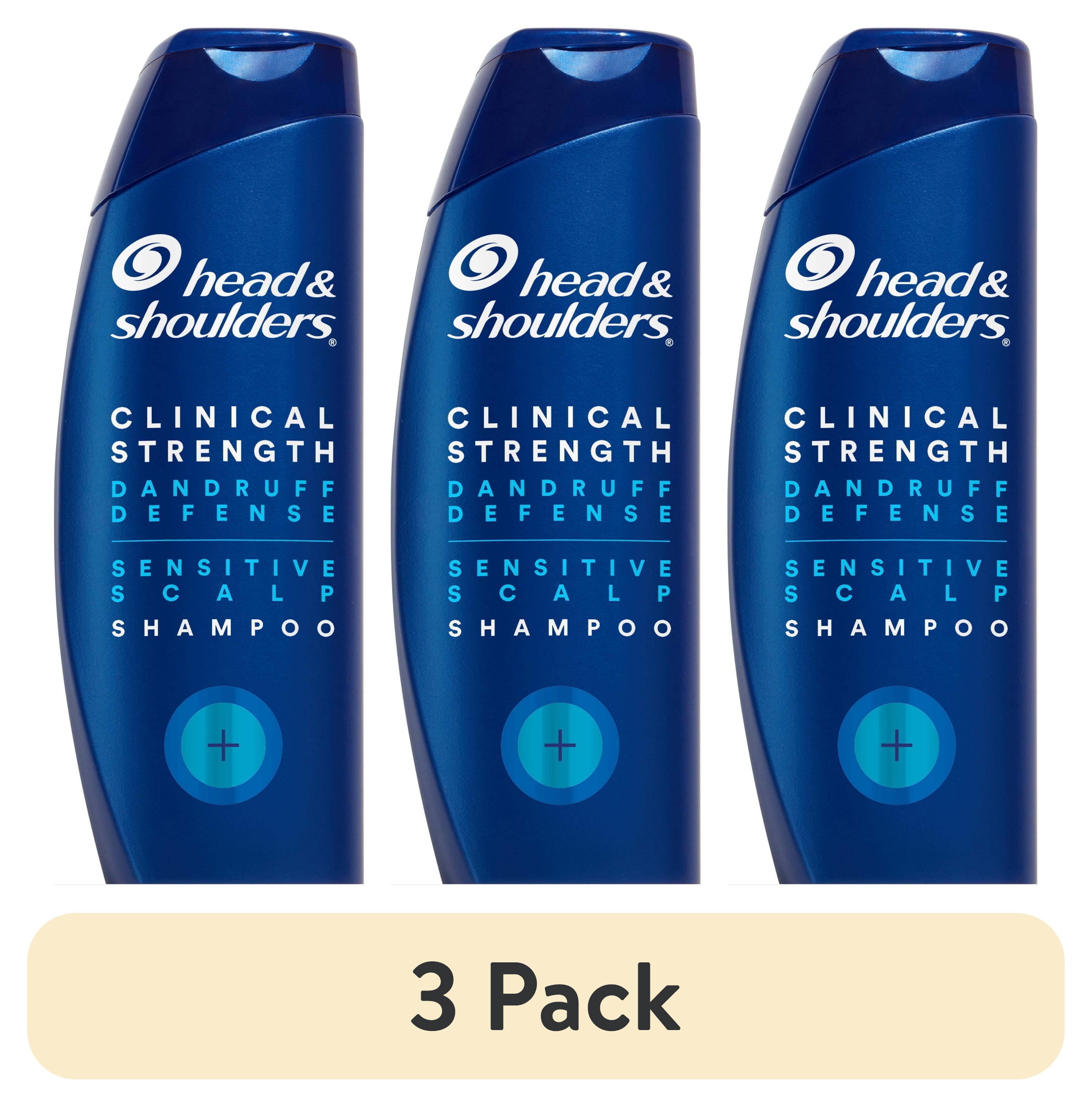(3 pack) Head and Shoulders Clinical Dandruff Defense Sensitive Shampoo 13.5oz