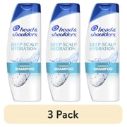 3 pack Head and Shoulders Dandruff Shampoo, Deep Scalp Cleanse, 12.5 oz