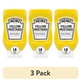 thumbnail image 1 of (3 pack) Heinz Yellow Mustard, 14 oz Bottle, 1 of 17