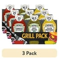 thumbnail image 1 of (3 pack) Heinz Tomato Ketchup, Sweet Relish & Yellow Mustard Grill Pack, 3 ct Pack, 1 of 20