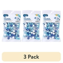 (3 pack) Hello Hobby Shaped Bead Mix, Stars, 240 Pieces, Beads for Jewelry Making and DIY Crafts