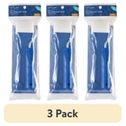(3 pack) Hello Hobby 2 Pc Foam Paint Brush Set with Handle, 2.25"