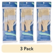 (3 pack) Hello Hobby 3 Piece Natural Chip Brush Set