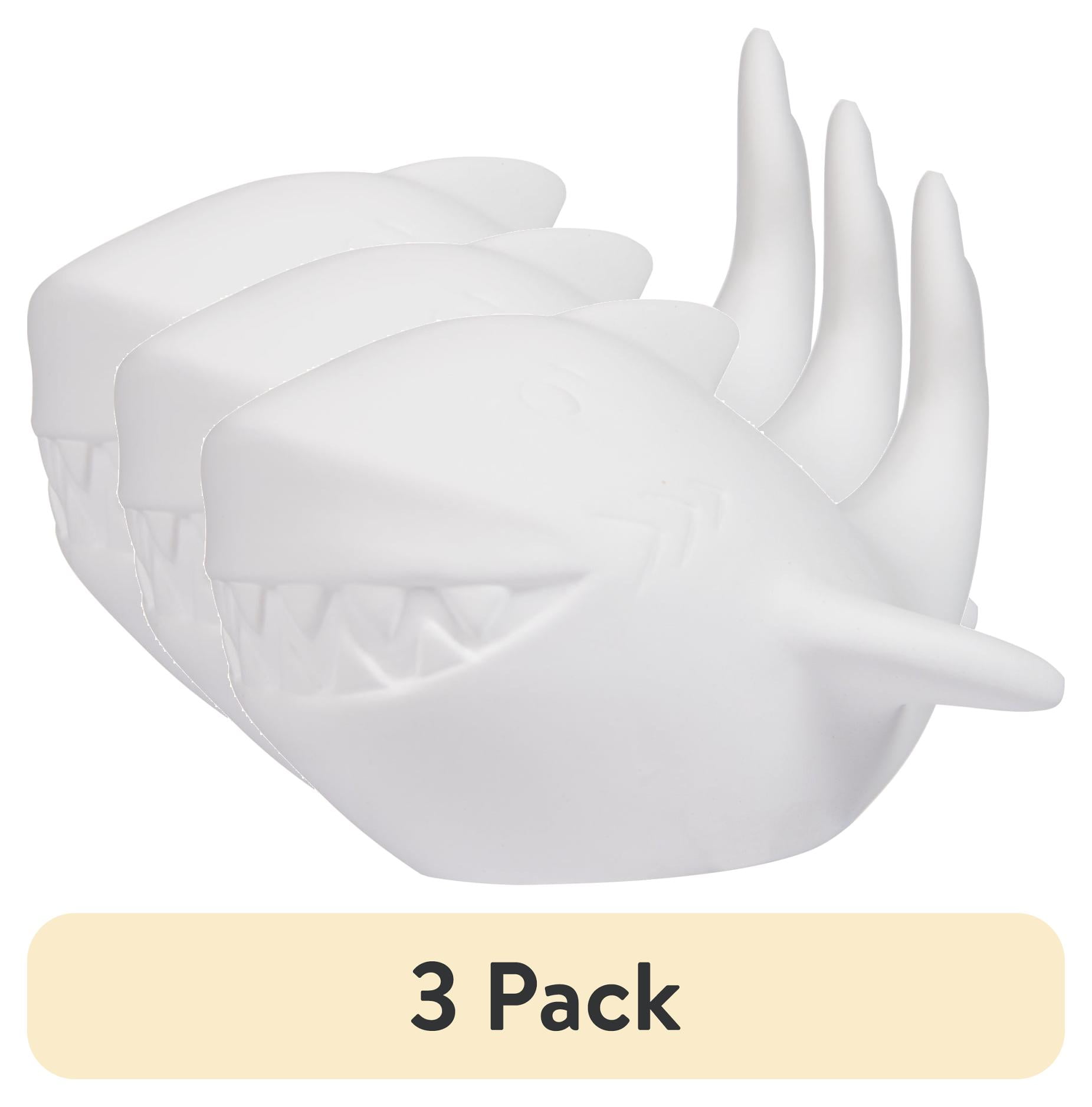 (3 pack) Hello Hobby Ceramic Paintable Figurine Shark, 5.75" x 3.85" x 3.85"  White Craft Base, New