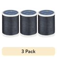 thumbnail image 1 of (3 pack) Hello Hobby Dark Metallic Gray 100% Polyester All Purpose Thread, 300 Yards, 1 of 6