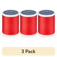 thumbnail image 1 of (3 pack) Hello Hobby Flame Red 100% Polyester All Purpose Thread, 300 Yards, 1 of 6