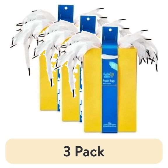 (3 pack) Hello Hobby Solid Small Paper Bag Multicolor, 10 Count