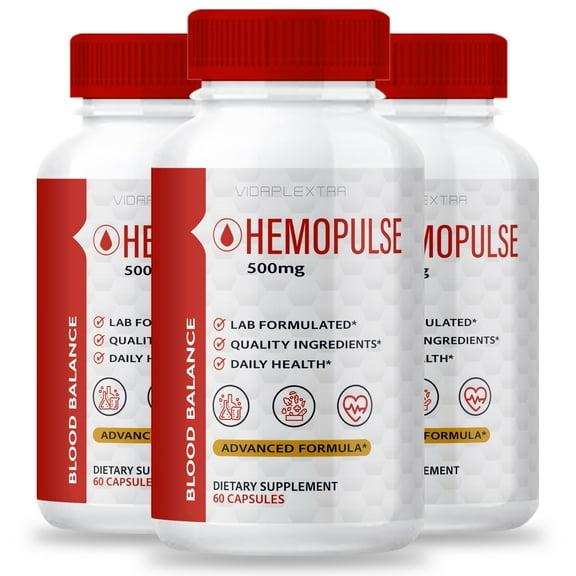 (3 pack) Hemo Pulse Capsules - Hemo Pulse Capsules