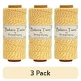 thumbnail image 1 of (3 pack) Hemptique Bakers Twine Spool, Yellow/White, 1 of 4