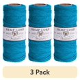thumbnail image 1 of (3 pack) Hemptique Hemp Cord Spool 20lb 205'-Turquoise, 1 of 3