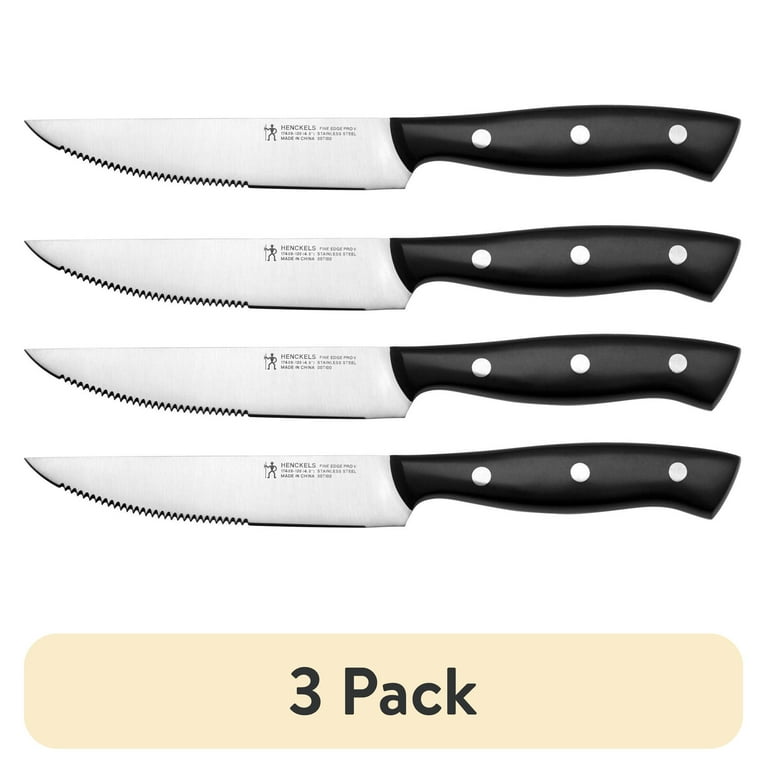 Tenderloin 4点セット　　iitomo56513 Henckels Everpoint 4 PC Rivet Stainless Steel Steak Knife Set