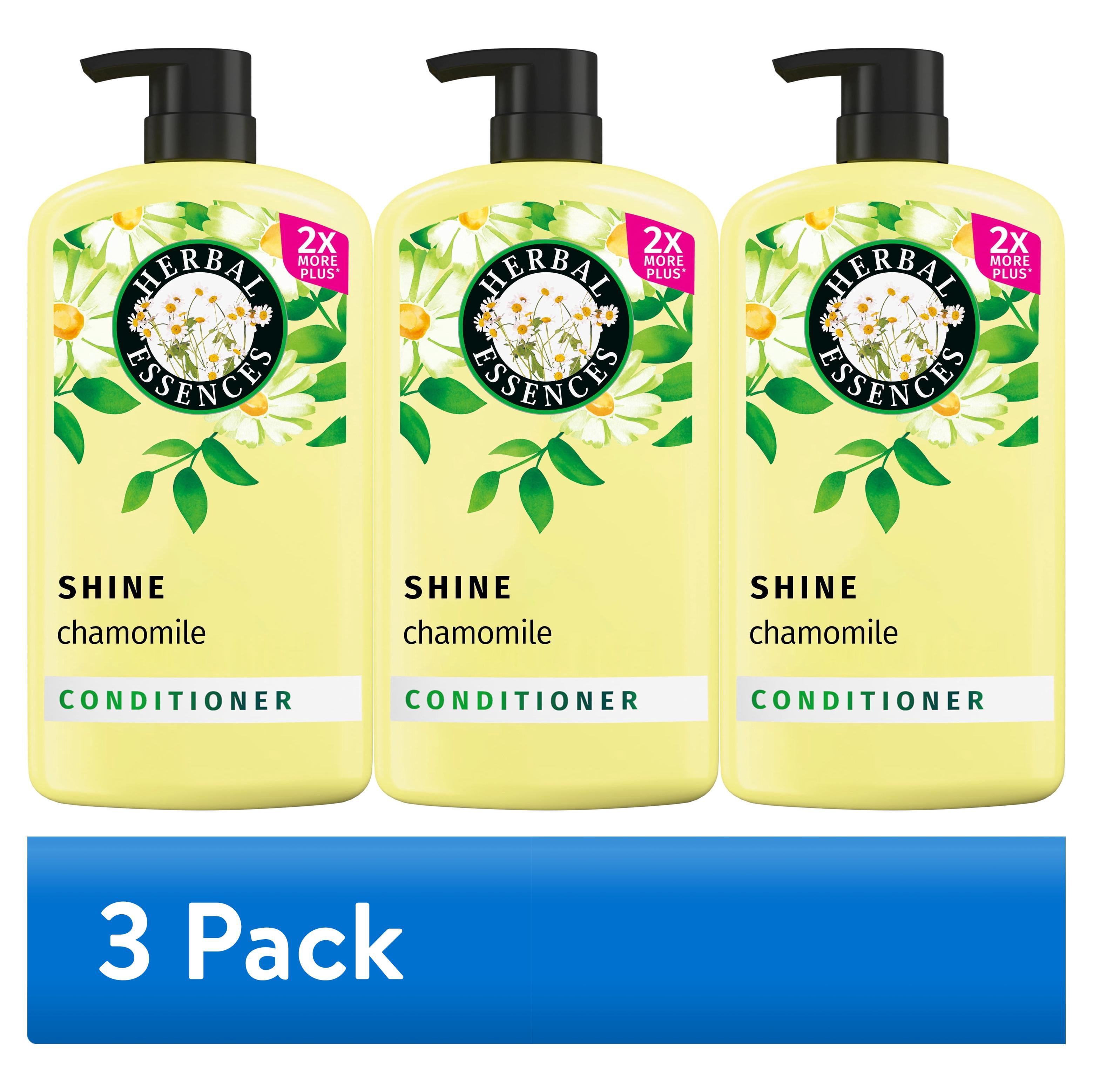 (3 pack) Herbal Essences Chamomile Shine Conditioner, 33.8 fl oz
