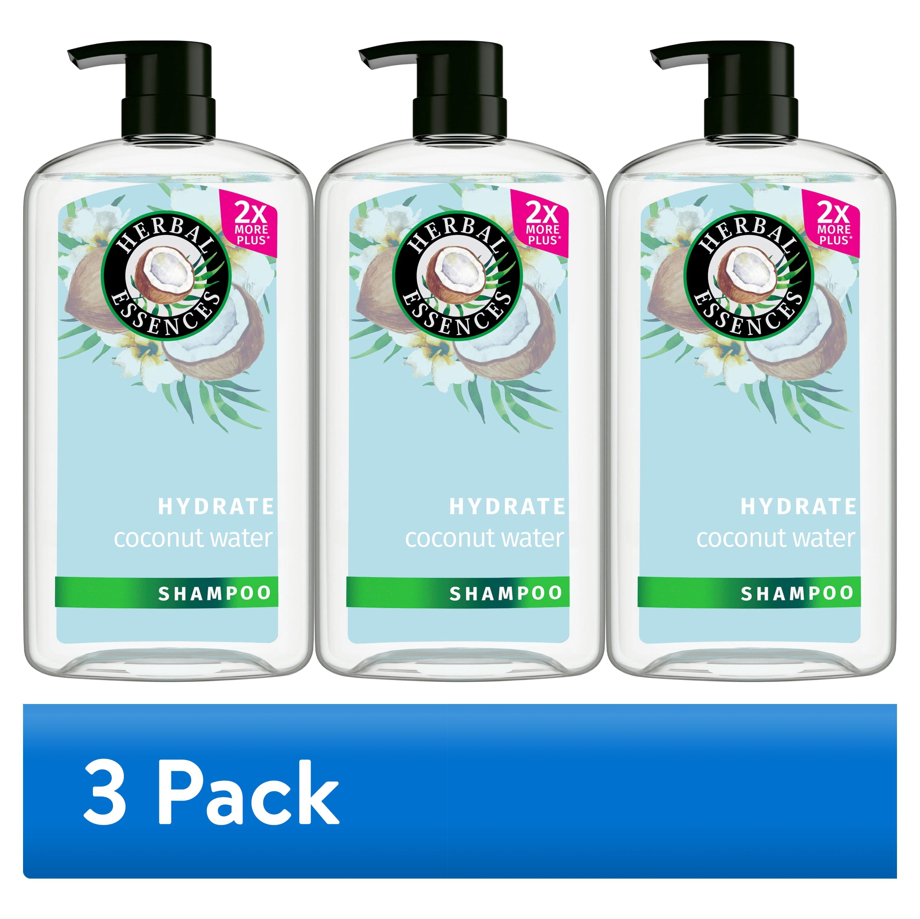 (3 pack) Herbal Essences Shampoo Classics Hydrate Coconut Water and Jasmine  33.8 fl oz