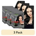 thumbnail image 1 of (3 pack) Herbishh Black Hair Color Shampoo for Gray Hair, 3-in-1 Dye Cleanse & Condition, Ammonia-Free, Long-Lasting Coverage, Easy to Use, Travel Pack, 30ml Each Sachet, Ideal for Men & Women, Pack of 5, 1 of 9