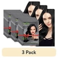 thumbnail image 1 of (3 pack) Herbishh Black Hair Color Shampoo for Gray Hair, 3-in-1 Dye Cleanse & Condition, Ammonia-Free, Long-Lasting Coverage, Easy to Use, Travel Pack, 30ml Each Sachet, Ideal for Men & Women, Pack of 5, 1 of 9