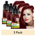 thumbnail image 1 of (3 pack) Herbishh Hair Color Shampoo for Gray Hair, Permanent, Men & Women (Grape Red 500ml), 1 of 7