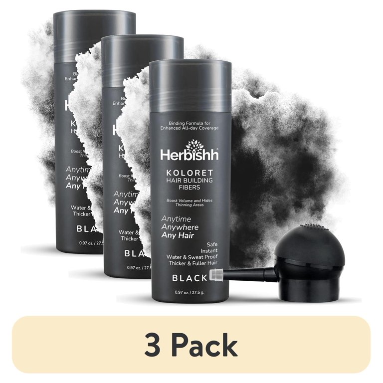 Hair Building Fibers for Thinning Hair - Instant Thickening Fiber Concealer Amazon.com: VOLLUCK Hair Fibers for Thinning Hair, Instant  main image 2