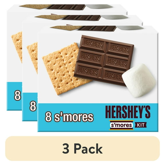 (3 pack) Hershey's S'mores Kit, Box 14 oz