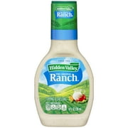 (3 pack) Hidden Valley Gluten Free Original Ranch Salad Dressing and Topping, 8 fl oz