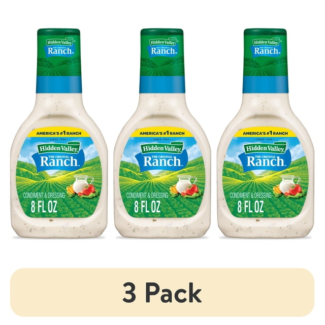 Hidden Valley Gluten Free Ranch Dressing, 3 Pack - Walmart Business ...