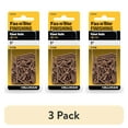 thumbnail image 1 of (3 pack) Fas-n-tite Panel Nails, 1", Steel, Painted Finish, Dark Oak, Interior Finishing Nails, 1 of 11