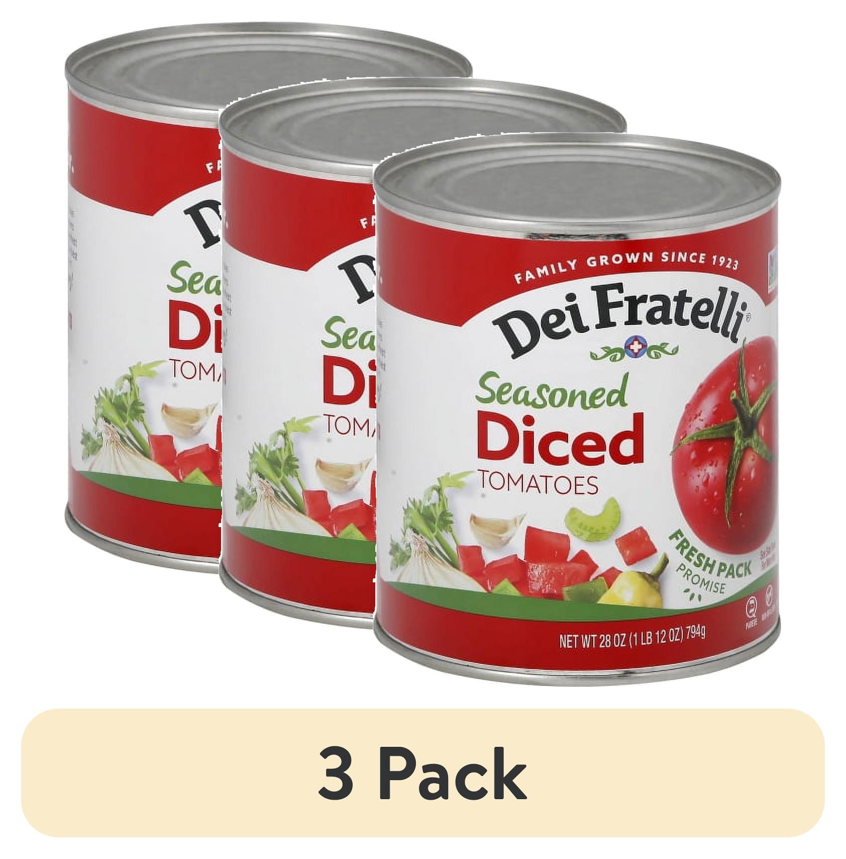 3 pack) Hirzel Canning Dei Fratelli Tomatoes, 28 oz - Walmart.com