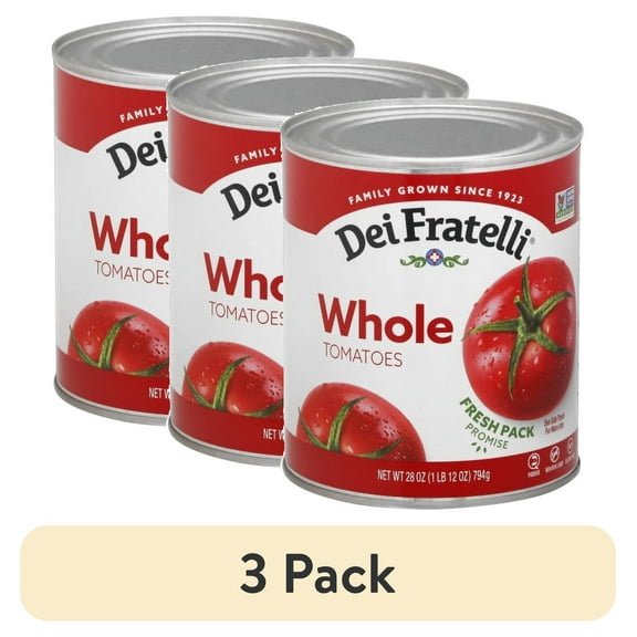 (3 pack) Hirzel Canning Dei Fratelli  Tomatoes, 28 oz
