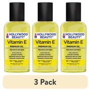 3 pack Hollywood Beauty Vitamin E Oil for Hair, Scalp, and Skin, 2 fl oz ., Dry Hair, Unisex