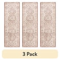 thumbnail image 1 of (3 pack) Home Decor Collection 20" x 60" Rust Persian Indoor Runner Rug, 1 of 9