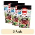 thumbnail image 1 of (3 pack) HORMEL Real Bacon Bits Topping, Salad Topping, 25 Calories per Serving, Shelf-Stable, 6 oz Plastic Pouch, 1 of 15