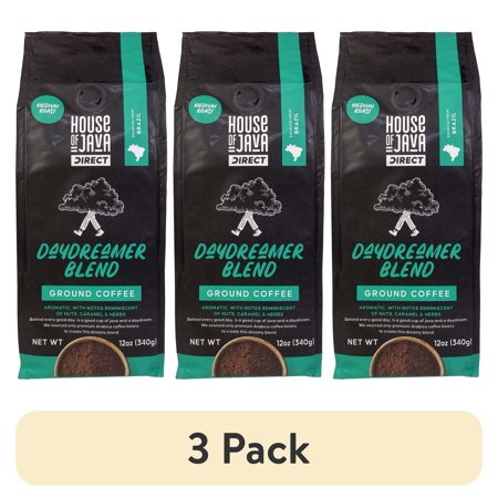 (3 pack) House of Java Daydreamer Blend 12oz Ground
