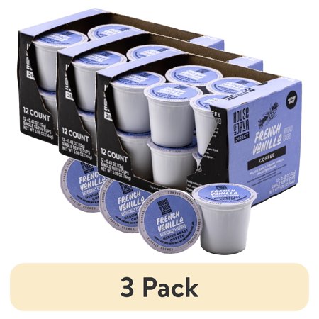 (3 pack) House of Java French Vanilla 12ct Pods