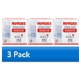 thumbnail image 1 of (3 pack) Huggies Simply Clean Unscented Wipes, 3 Flip-Top Packs, 192 Total Count, 1 of 10