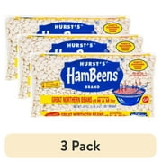 (3 pack) Hurst's Hambeens Great Northern Beans with Artificial Ham, 20 oz