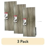 (3 pack) Hyper Tough 10 in. x 23 5/8 in. Rustic Gray Laminated Wood Shelf